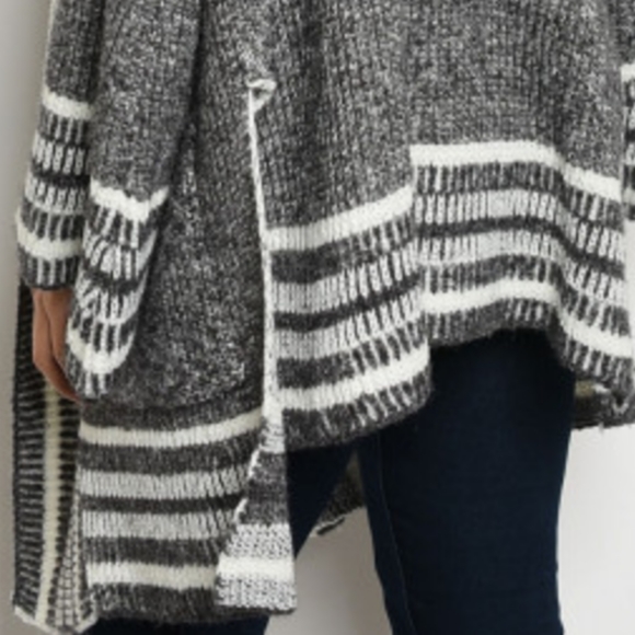 MAIZIE Cozy Warm Soft Open Front Long Sleeve Oversized Knit Cardi Sz Medium NWT - Picture 5 of 7